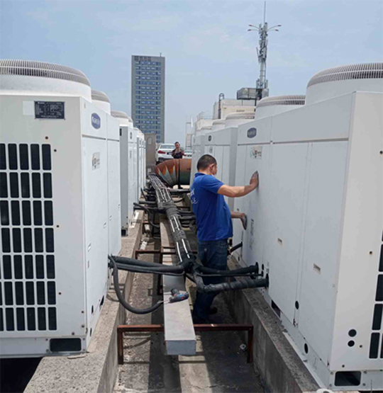 盱眙中央空调制热和不制冷系统维修方法